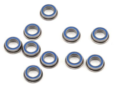 ProTek RC 5x8x2.5mm Rubber Sealed Flanged &quot;Speed&quot; Bearing (10)