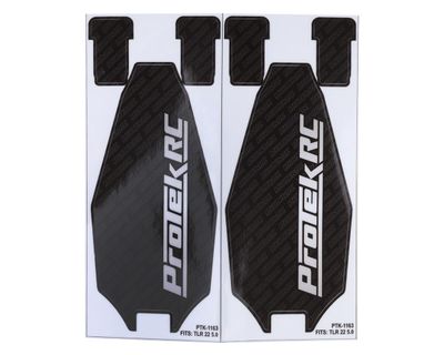ProTek RC TLR 22 5.0 &quot;Thick&quot; Precut Chassis Protective Sheet (2)
