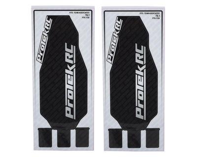 ProTek RC Associated T6.1 &amp; T6.2 &quot;Thick&quot; Precut Chassis Protective Sheet (2)