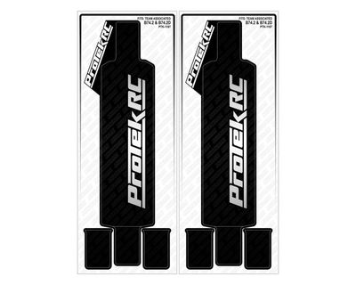 ProTek RC Team Associated B74.2 &amp; B74.2D Chassis Protector (2) (Black)