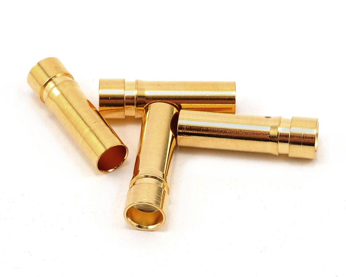 ProTek RC 5.0mm &quot;Super Bullet&quot; Solid Gold Connectors (4 Female)