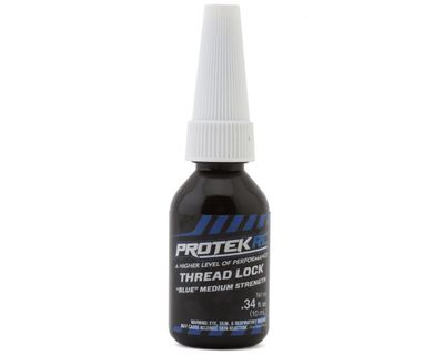 PTK-1572, ProTek RC Blue Thread Lock (Medium) (0.34oz)