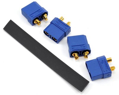 ProTek RC 4.5mm &quot;TruCurrent&quot; XT90 Polarized Battery Connectors (4 Female)