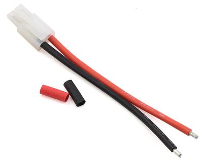 ProTek RC 4&quot; Tamiya Plug w/Pigtail (1 Male) (14awg)