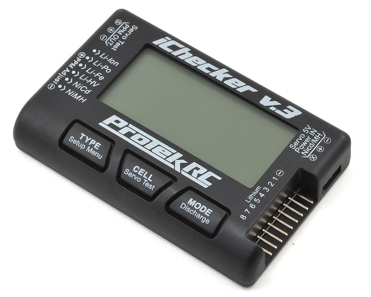 PTK-211, ProTek RC &quot;iChecker 3.0&quot; LCD LiPo Battery Cell Checker (2-8S)