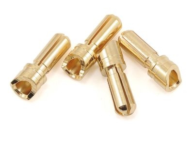 ProTek RC 3.5mm &quot;Super Bullet&quot; Gold Connectors (4 Male)