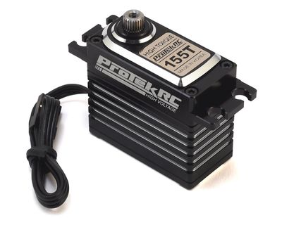 ProTek RC 155T Digital &quot;High Torque&quot; Metal Gear Servo (High Voltage/Metal Case)