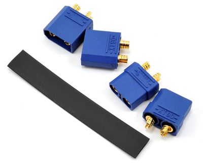 ProTek RC 4.5mm &quot;TruCurrent&quot; XT90 Polarized Connectors (2 Male/2 Female)