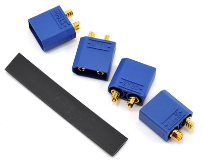 ProTek RC 4.5mm &quot;TruCurrent&quot; XT90 Polarized Device Connectors (4 Male)