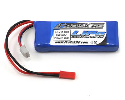 ProTek RC 2S &quot;Supreme Power&quot; LiPo 25C Battery (7.4V/850mAh)