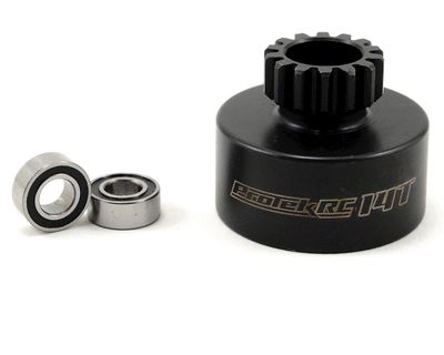 ProTek RC Hardened Clutch Bell w/Bearings (Mugen/OFNA Style) (14T)