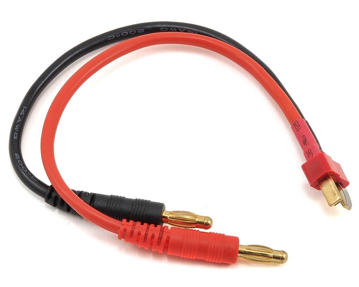 PTK-5216, ProTek RC Heavy Duty T-Style Ultra Plug Charge Lead (Male to 4mm Banana)