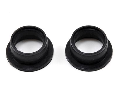 ProTek RC 1/8 Scale .21 &amp; .28 Silicone Exhaust Manifold Gasket Set (Black) (2)