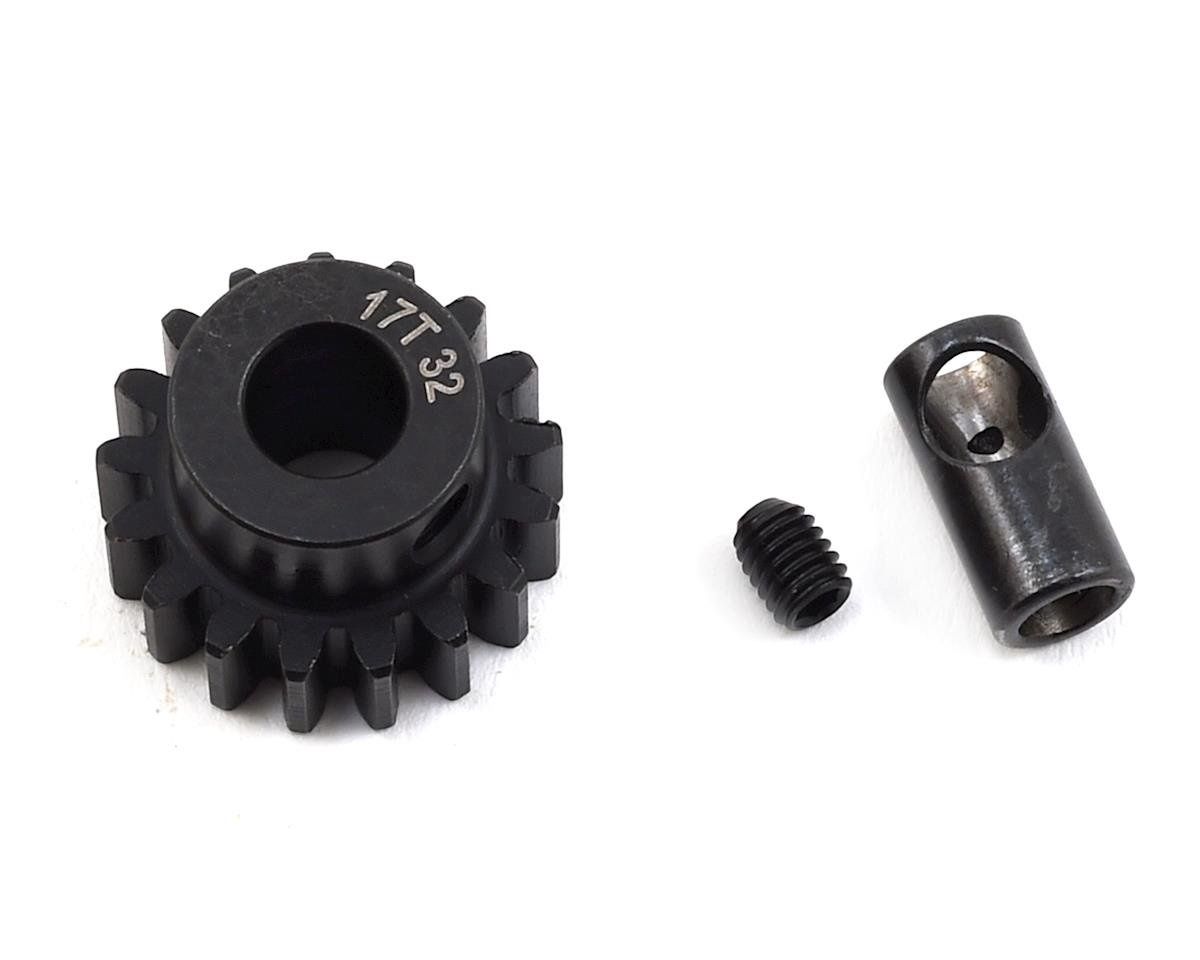 ProTek RC Steel 32P Pinion Gear w/3.17mm Reducer Sleeve (Mod .8) (5mm Bore)-3