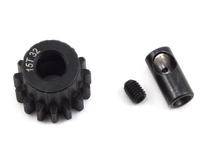 ProTek RC Steel 32P Pinion Gear w/3.17mm Reducer Sleeve (Mod .8) (5mm Bore)-5