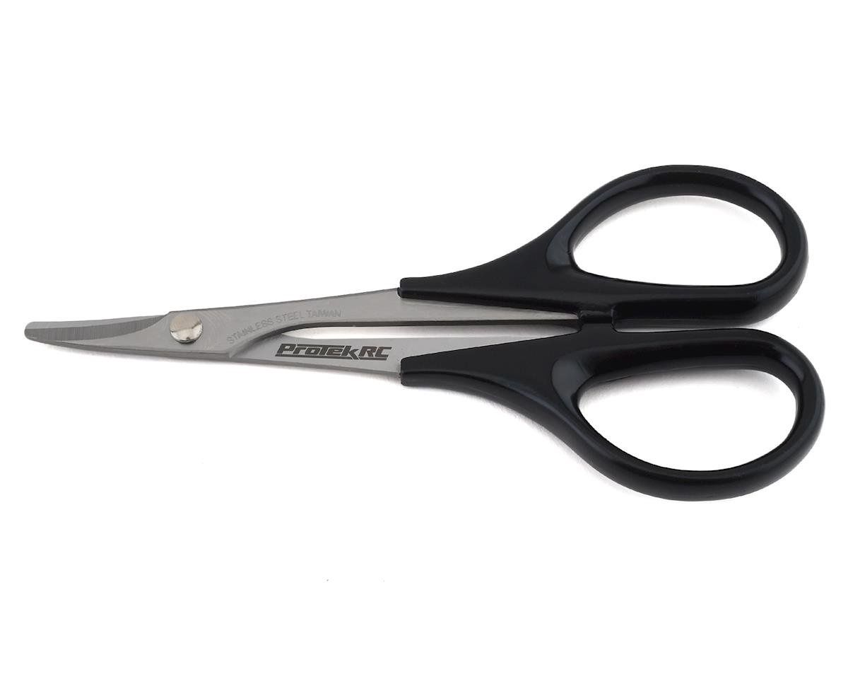 PTK-8278, ProTek RC &quot;TruTorque&quot; Lexan Scissors (Curved)