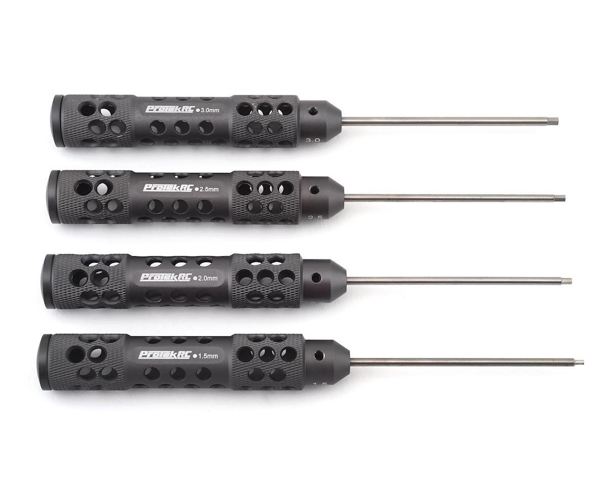PTK-8416, ProTek RC &quot;TruTorque SL&quot; Metric Hex Driver Set (4)