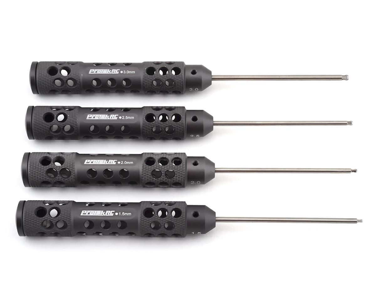 ProTek RC &quot;TruTorque SL&quot; Metric Ball End Hex Driver Set (4)