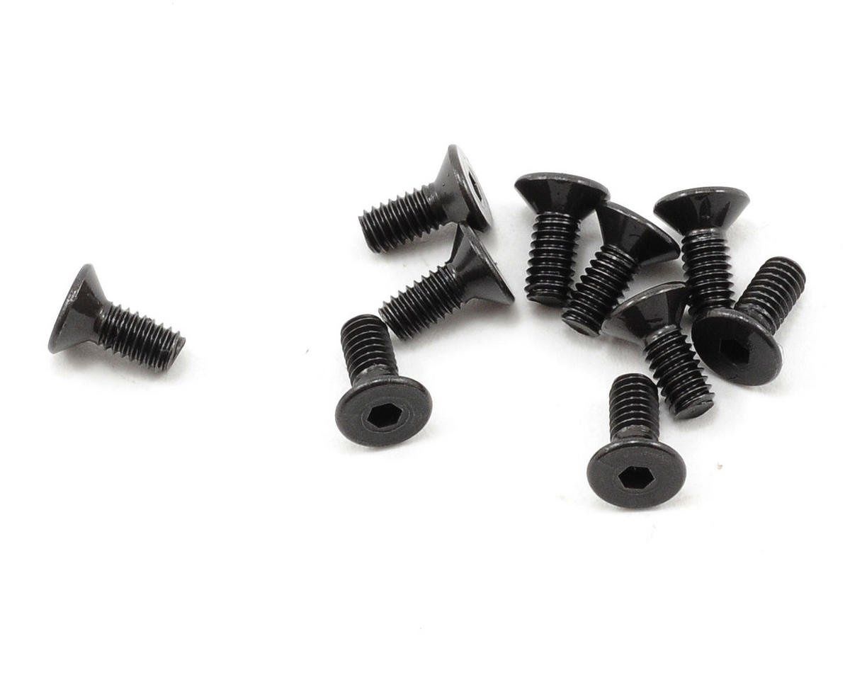 ProTek RC 2.5x6mm &quot;High Strength&quot; Flat Head Screws (10)