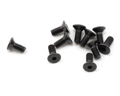 ProTek RC 2.5x6mm &quot;High Strength&quot; Flat Head Screws (10)