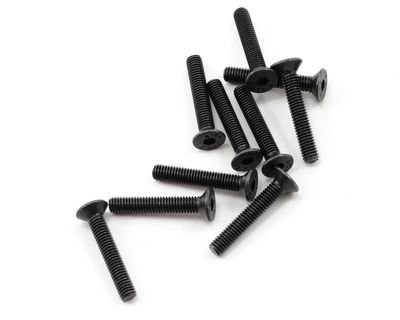 ProTek RC 3x18mm &quot;High Strength&quot; Flat Head Screws (10)