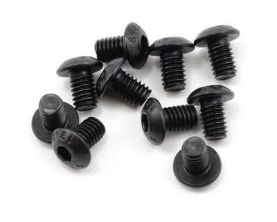 ProTek RC 4x6mm &quot;High Strength&quot; Button Head Screws (10)