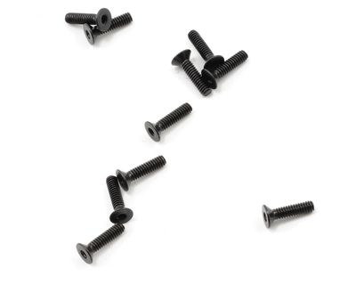 ProTek RC 2x8mm &quot;High Strength&quot; Flat Head Screws (10)