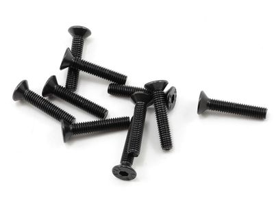ProTek RC 3x16mm &quot;High Strength&quot; Flat Head Screws (10)