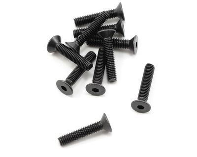 ProTek RC 4x20mm &quot;High Strength&quot; Flat Head Screws (10)