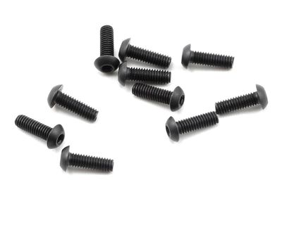 ProTek RC 2.5x8mm &quot;High Strength&quot; Button Head Screws (10)