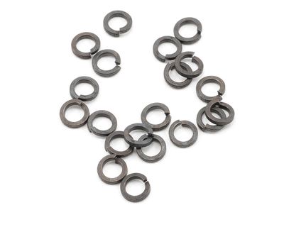 ProTek RC 3mm &quot;High Strength&quot; Black Lock Washers (20)