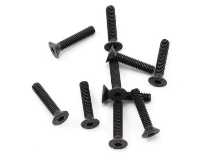 ProTek RC 3x15mm &quot;High Strength&quot; Flat Head Screws (10)