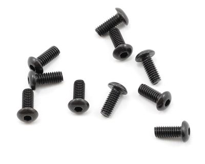 ProTek RC 2.5x6mm &quot;High Strength&quot; Button Head Screws (10)