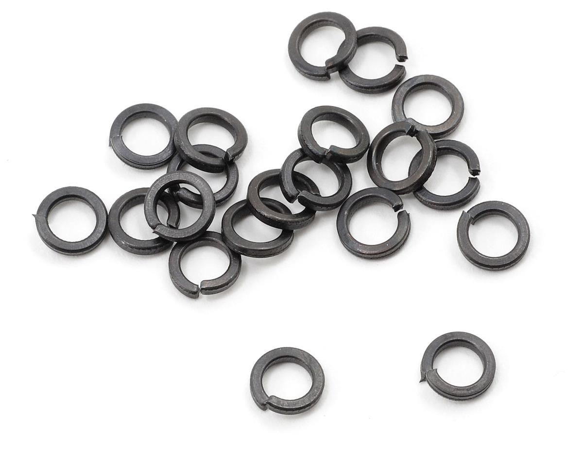 ProTek RC 4mm &quot;High Strength&quot; Black Lock Washers (20)