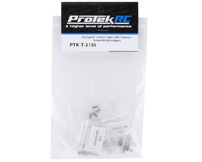 ProTek RC TLR 22 5.0AC &quot;Grade 5&quot; Titanium Screw Kit (45) (Upper)
