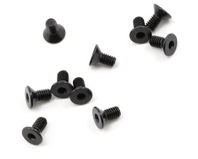 ProTek RC 2.5x5mm &quot;High Strength&quot; Flat Head Screws (10)