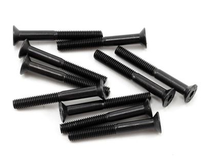 ProTek RC 3x25mm &quot;High Strength&quot; Flat Head Screws (10)