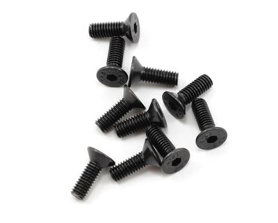 ProTek RC 4x12mm &quot;High Strength&quot; Flat Head Screws (10)