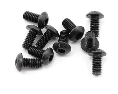 ProTek RC 4x8mm &quot;High Strength&quot; Button Head Screws (10)