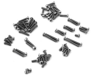 ProTek RC AE RC10B7/B7D &quot;Grade 5&quot; Titanium Screw Kit (67) (Upper)
