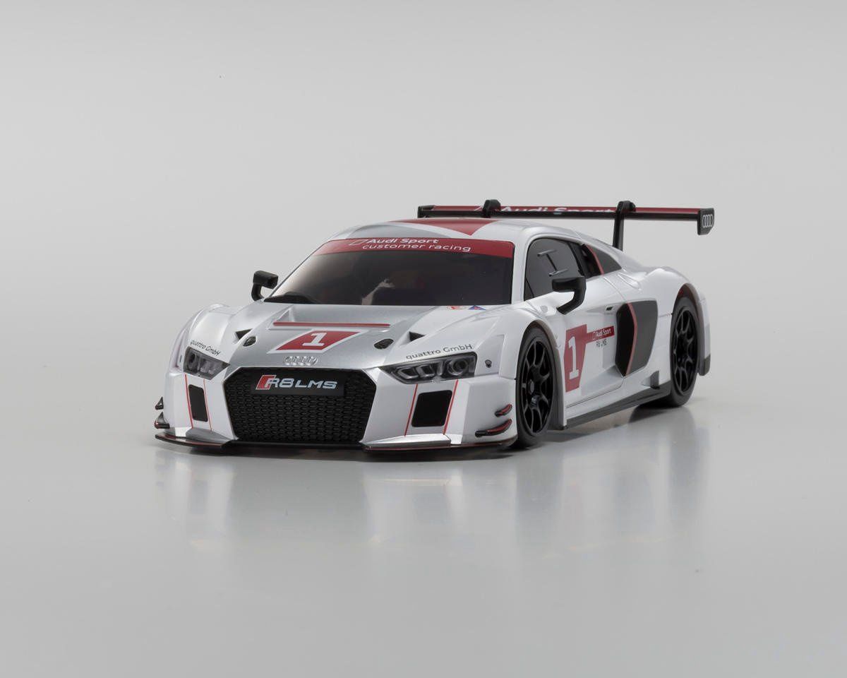 Kyosho MR-04 RWD Mini-Z ReadySet w/Audi R8 LMS Body (White)