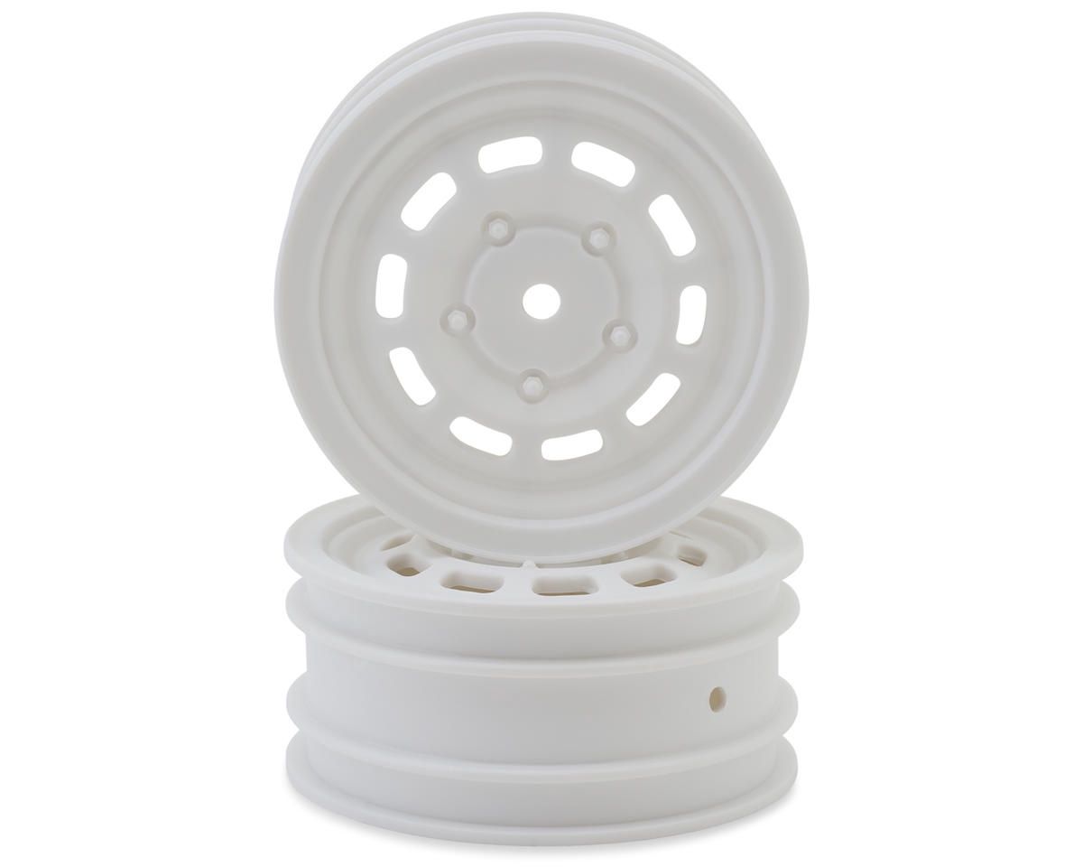 Kyosho Lazer SB 2.2" 10-Hole Front Wheels (White) (2)