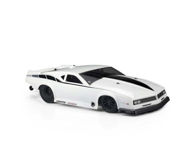 JConcepts &quot;The Machine&quot; 1968 Pontiac Firebird Pro 1/10 Drag Racing Body (Clear)