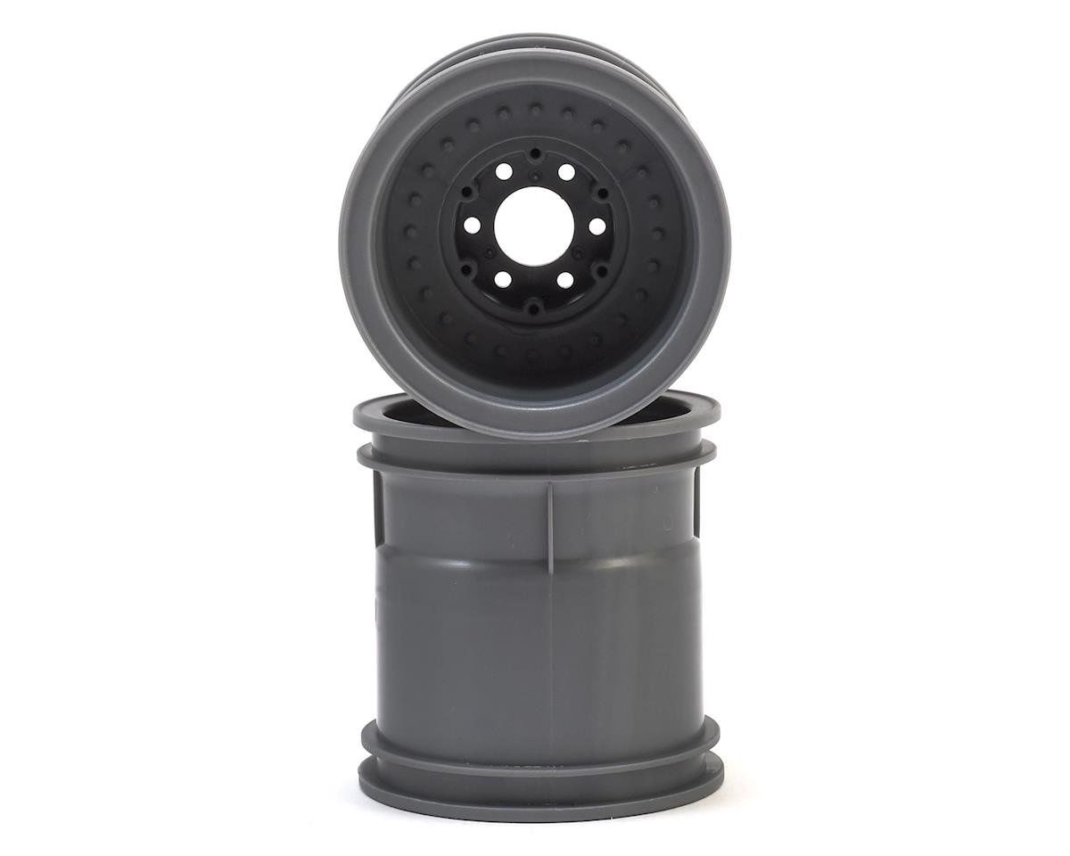 JConcepts 12mm Hex Midwest 2.2" Monster Truck Wheel (2) (Silver)