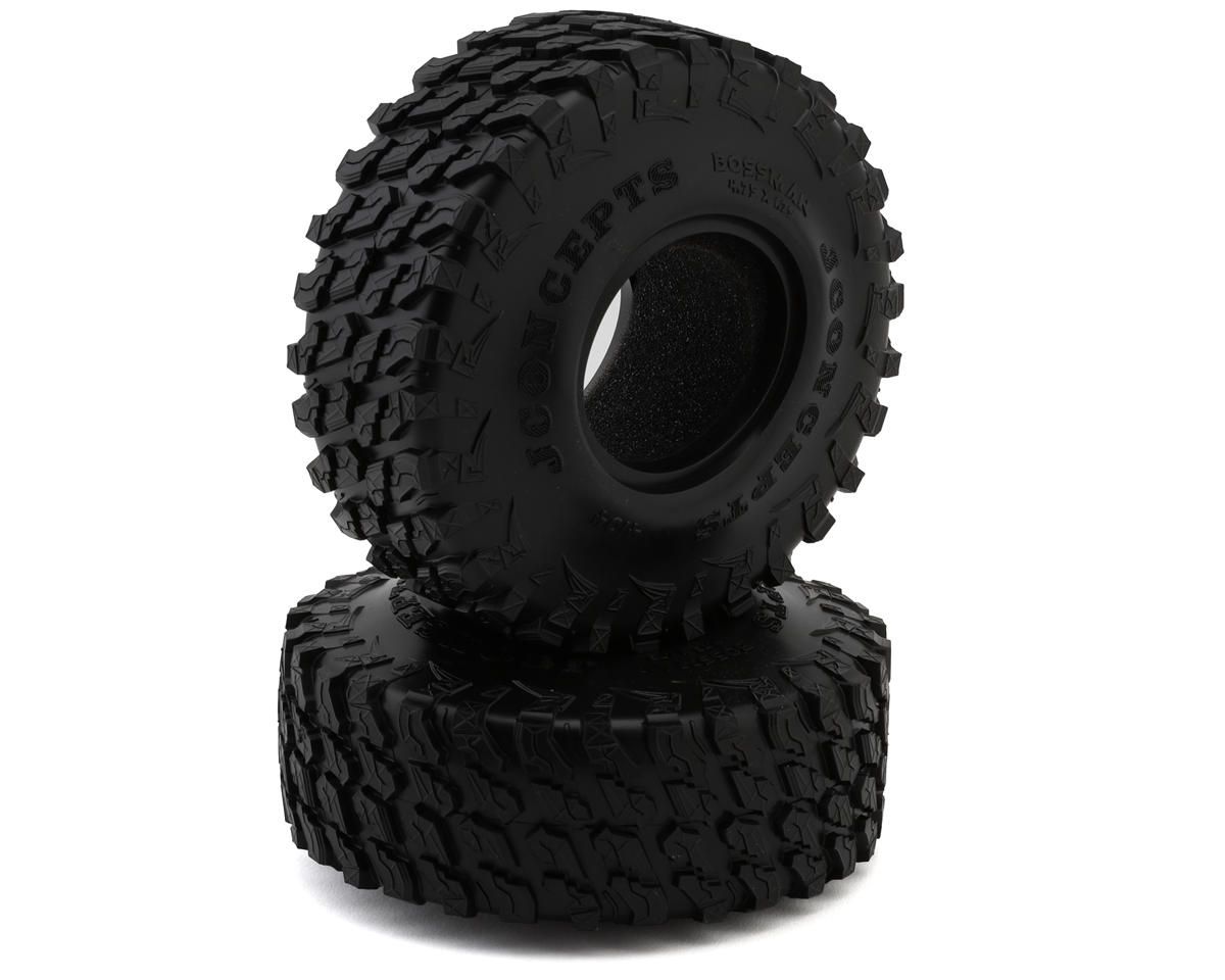 JConcepts Bossman 1.9" Rock Crawler Tires (2) (Green)