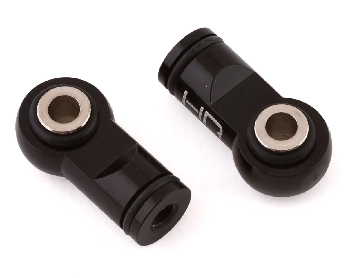 Hot Racing Ball Type Aluminum Shock Ends for Traxxas Revo (Black) (2)