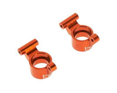 Hot Racing Dromida 1/18 Aluminum Rear Hub Set (Orange)