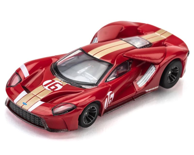 AFX Ford GT Heritage #16 HO Slot Car