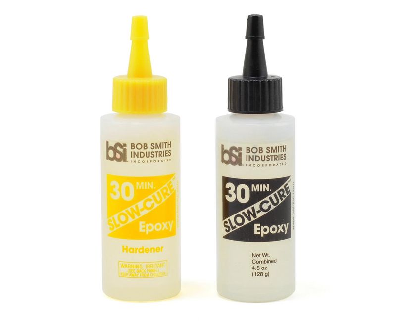 BSI205, Bob Smith Industries SLOW-CURE 30 Minute Epoxy (4 1/2oz)