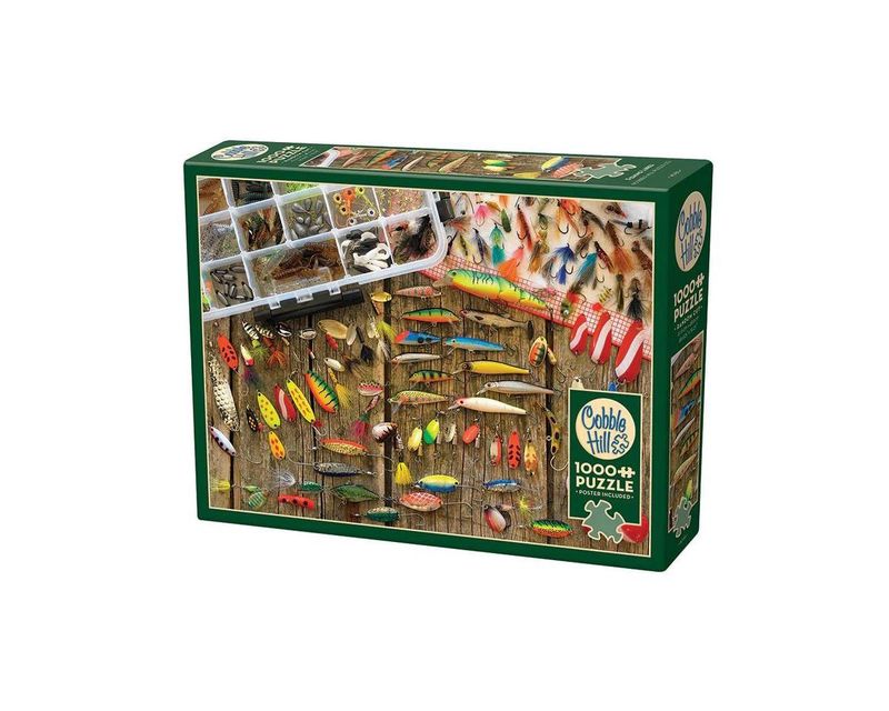 Cobble Hill Puzzles Fishing Lures (1000pcs)
